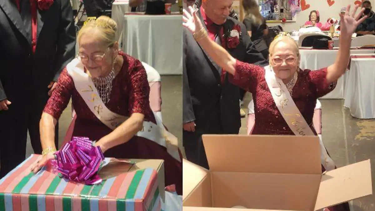 La abuelita que por fin tuvo la quinceañera de sus